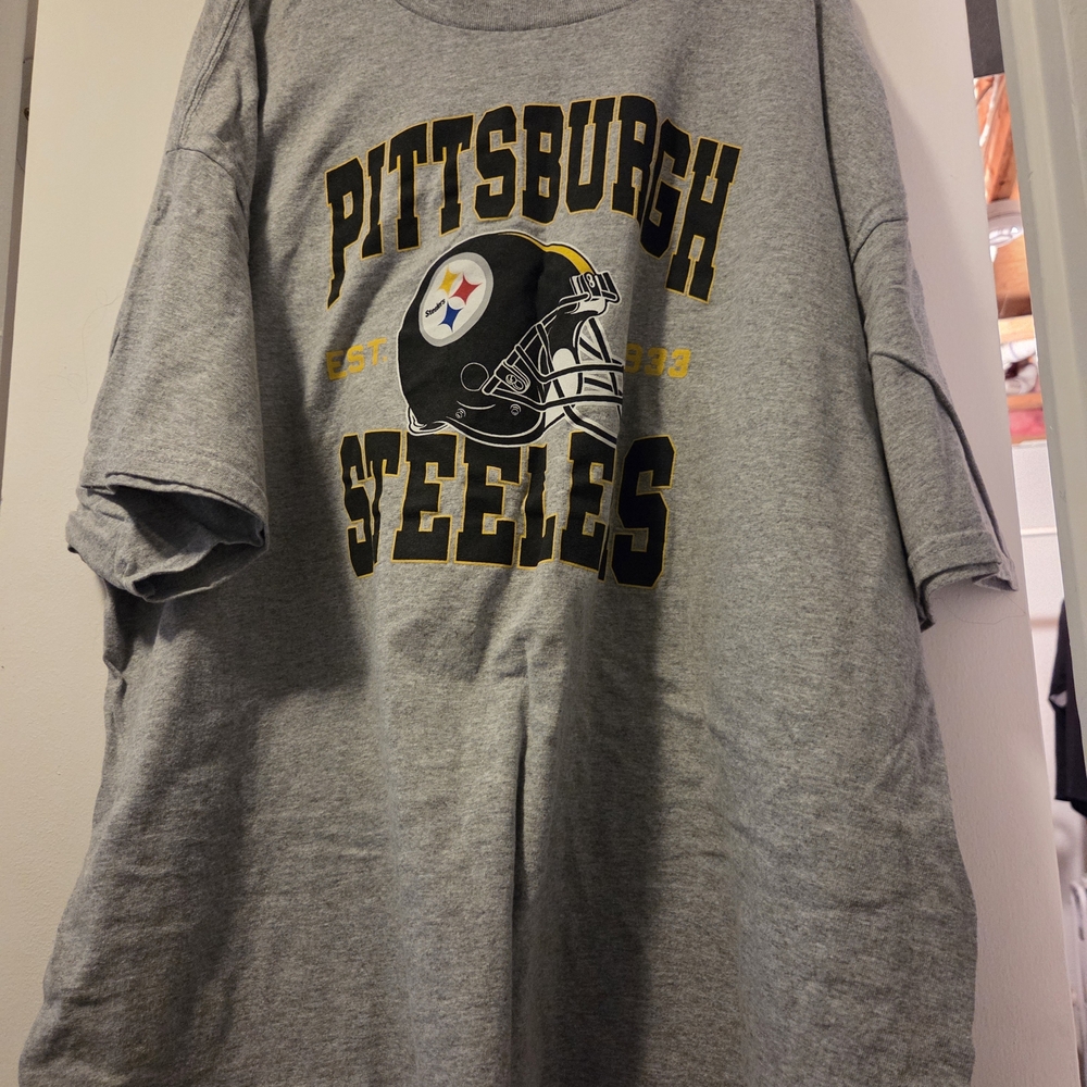 NFL Pittsburgh Steelers Gray T-Shirt